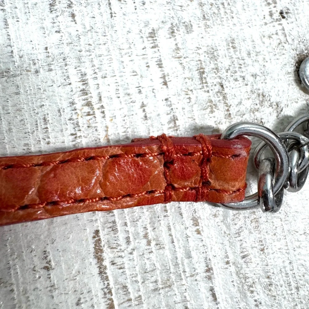 Brighton Casual Colorful  Convertible Wallet Croc-Embossed Crossbody